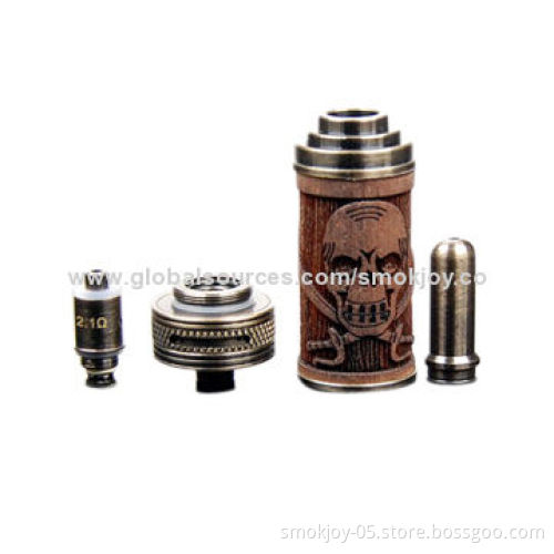 Smokjoy wood electronic cigarette n fire la2, wooden n fire la 2 atomizer